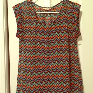 Charming Charlie sheer blouse